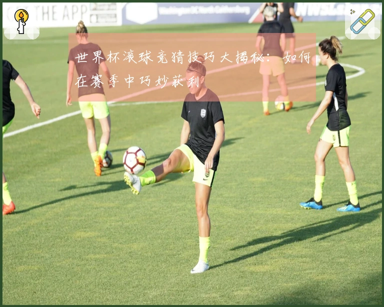 世界杯滚球竞猜技巧大揭秘：如何在赛季中巧妙获利